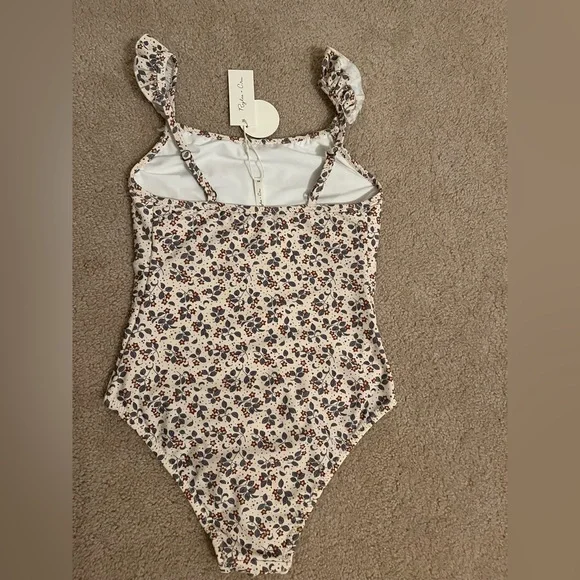 Rylee & Cru vintage floral swimsuit size XS - Picture 4 of 4